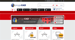 Desktop Screenshot of progecad.pl