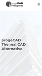 Mobile Screenshot of progecad.ph